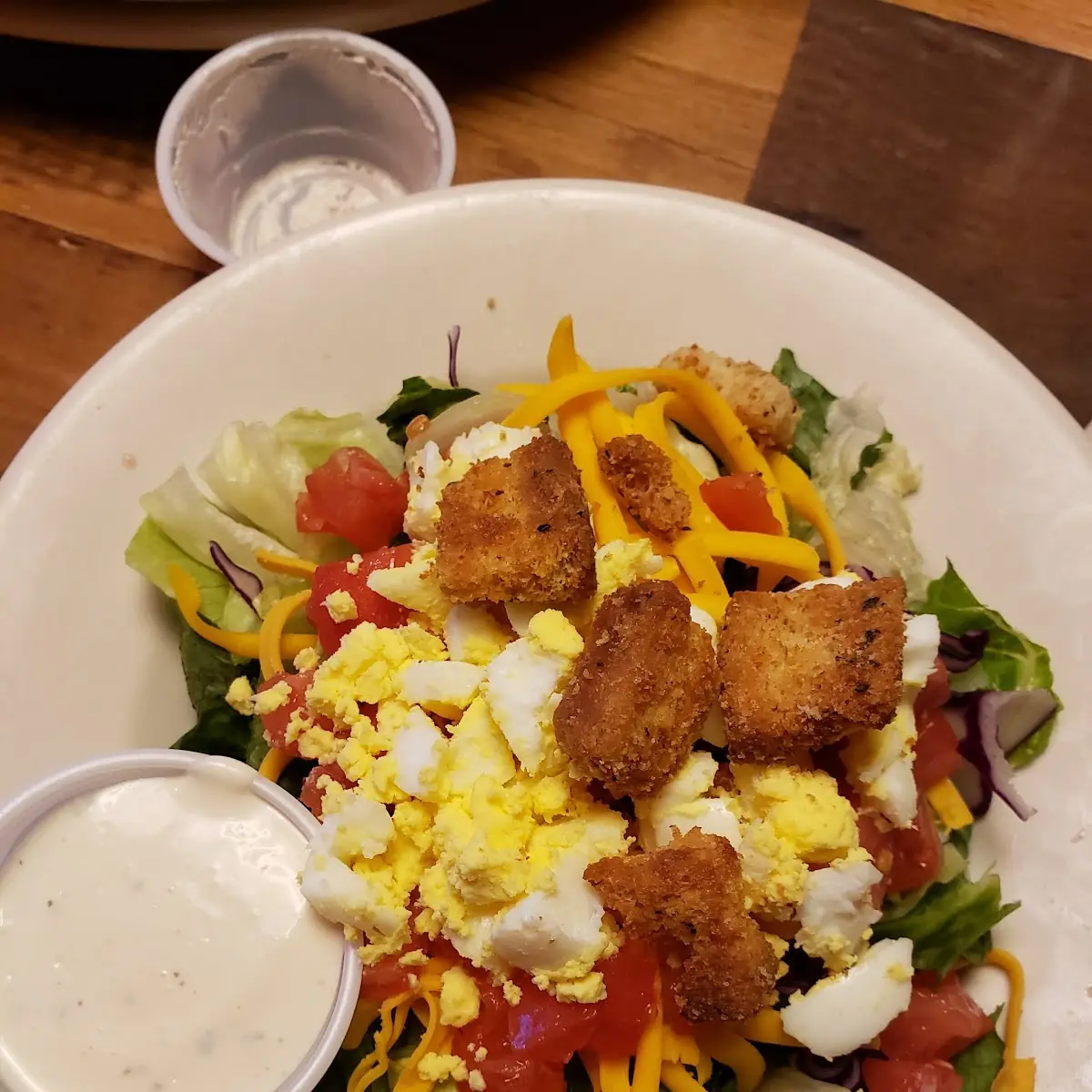 House Salad w Ranch Dressing