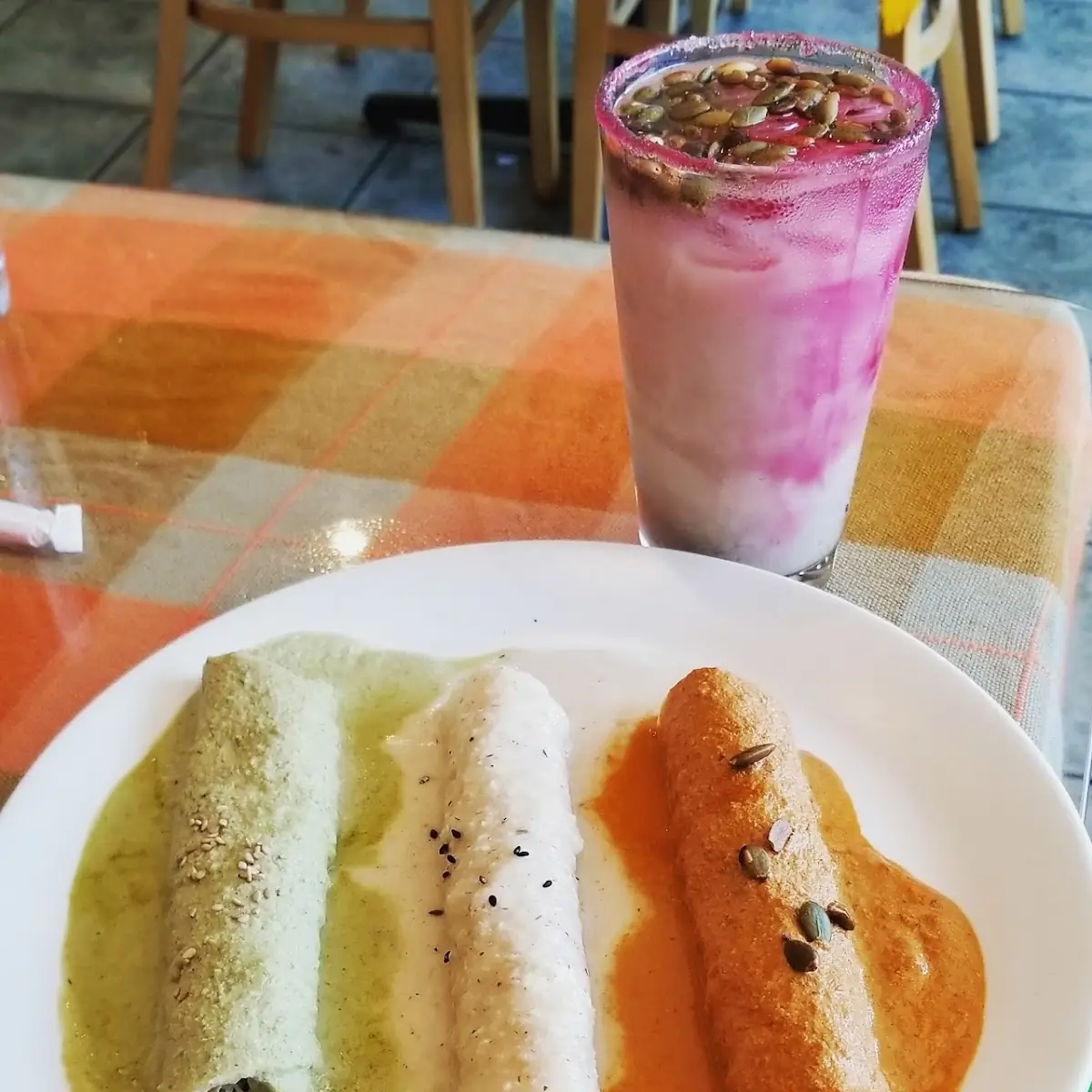 Enchiladas Tri Color