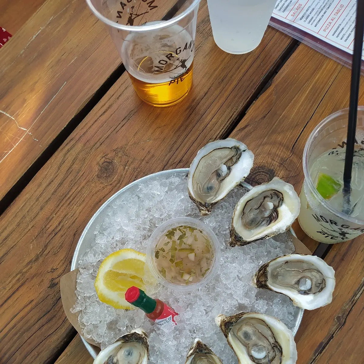 Oysters on the Half Shell