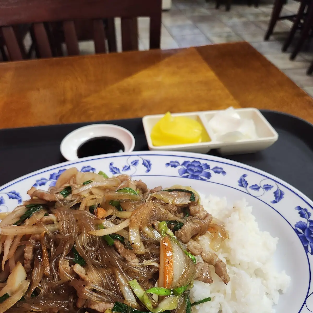 잡채밥 japchae bap