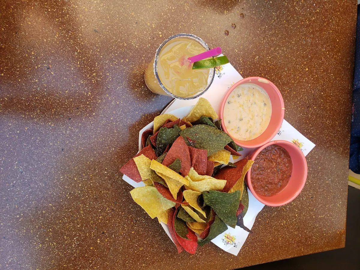 Chips and Salsa with Cadillac Margaritas