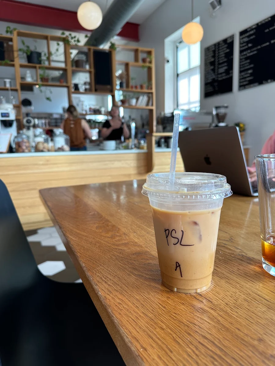 Almond Milk Pumpkin Spice Latte
