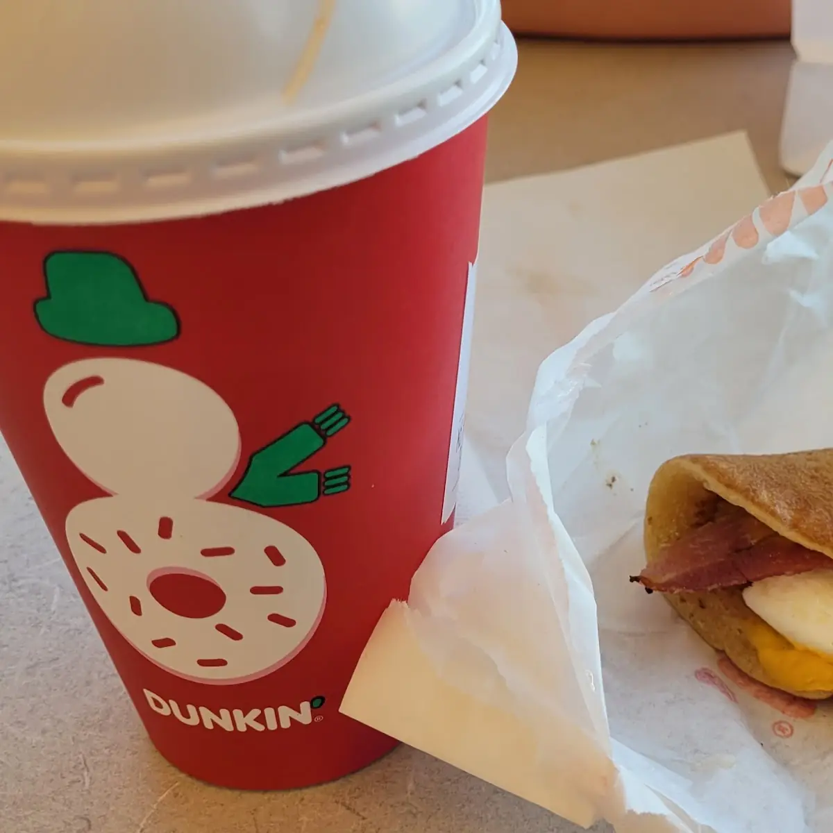 Pancake Wake-Up Wrap - Bacon Egg & Cheese