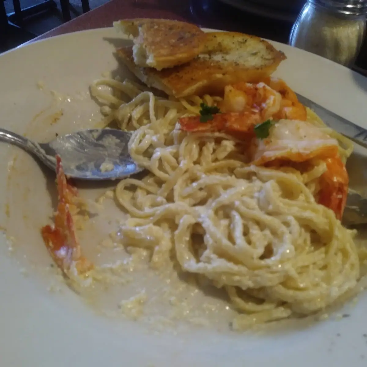 Shrimp Alfredo