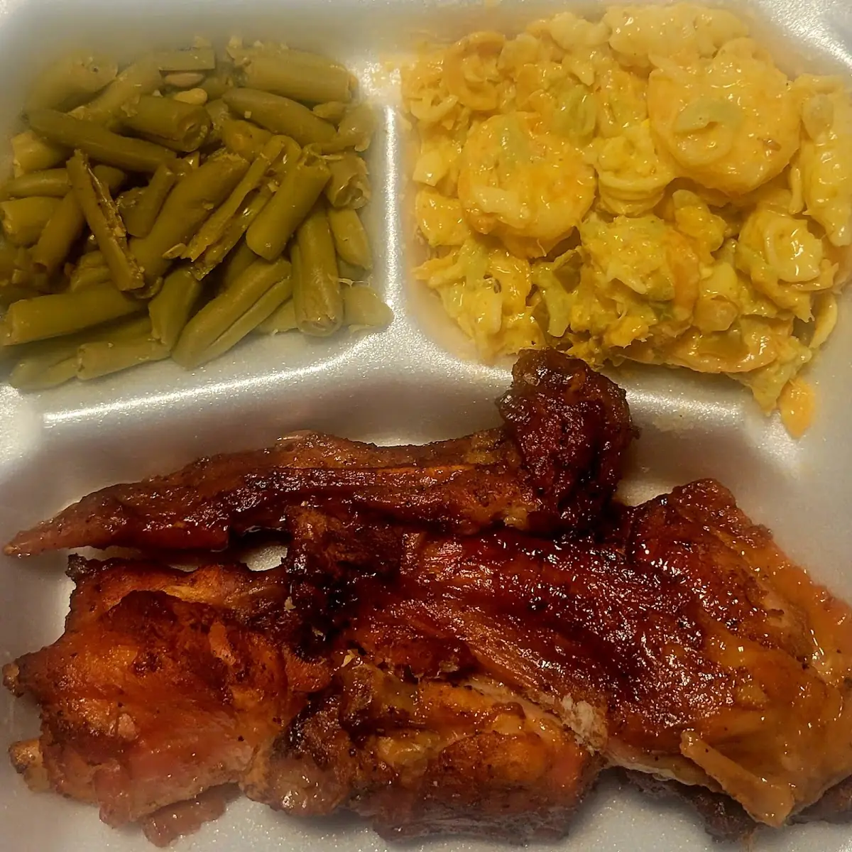 Smoked Turkey Wing Dinner