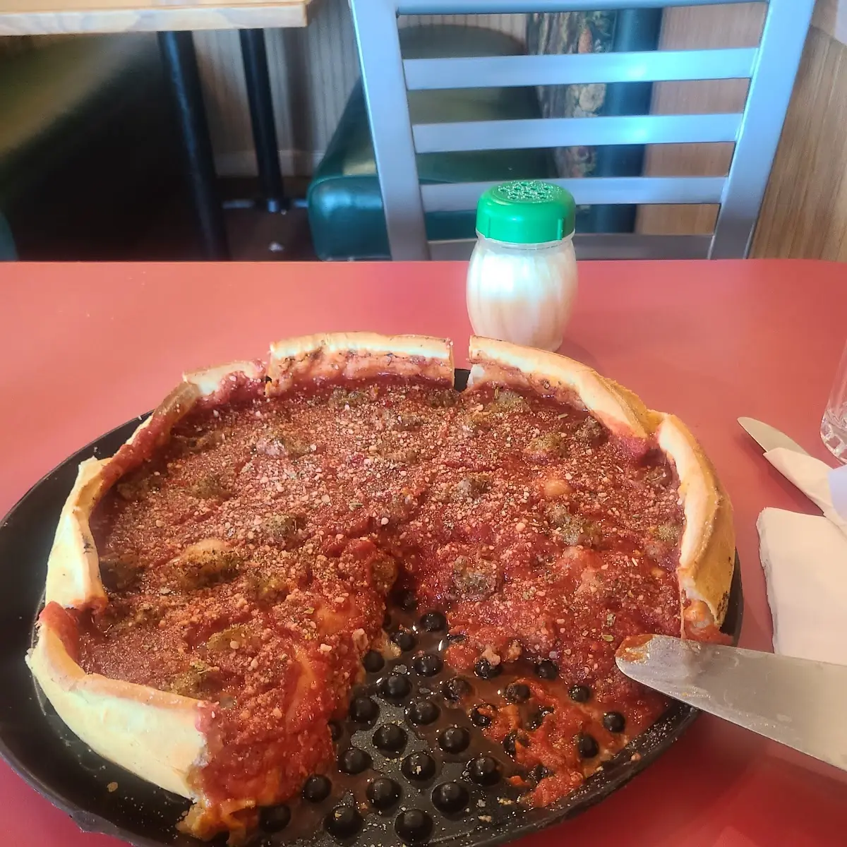 Chicago Deep Dish Cheese Pizza