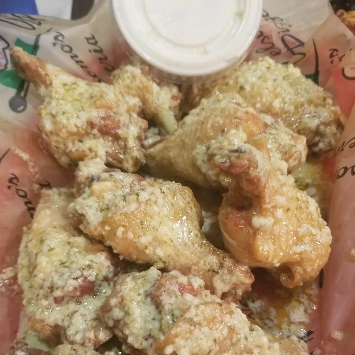 Garlic Parmesan Wings