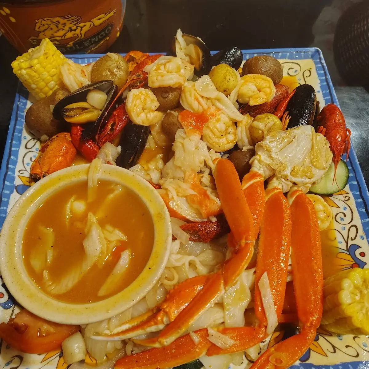 De' Ablengo Seafood Platter