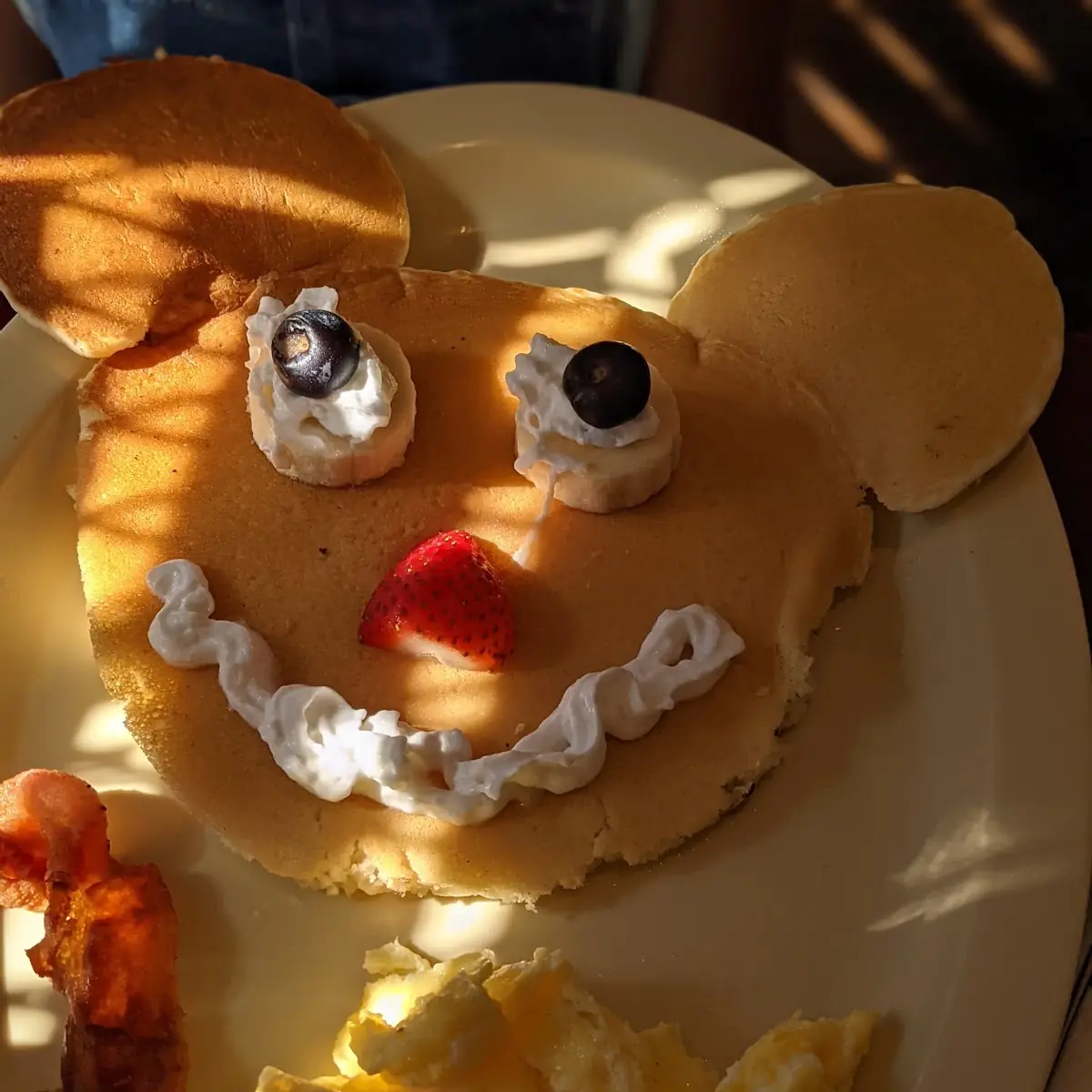Pancakes Plate Kids