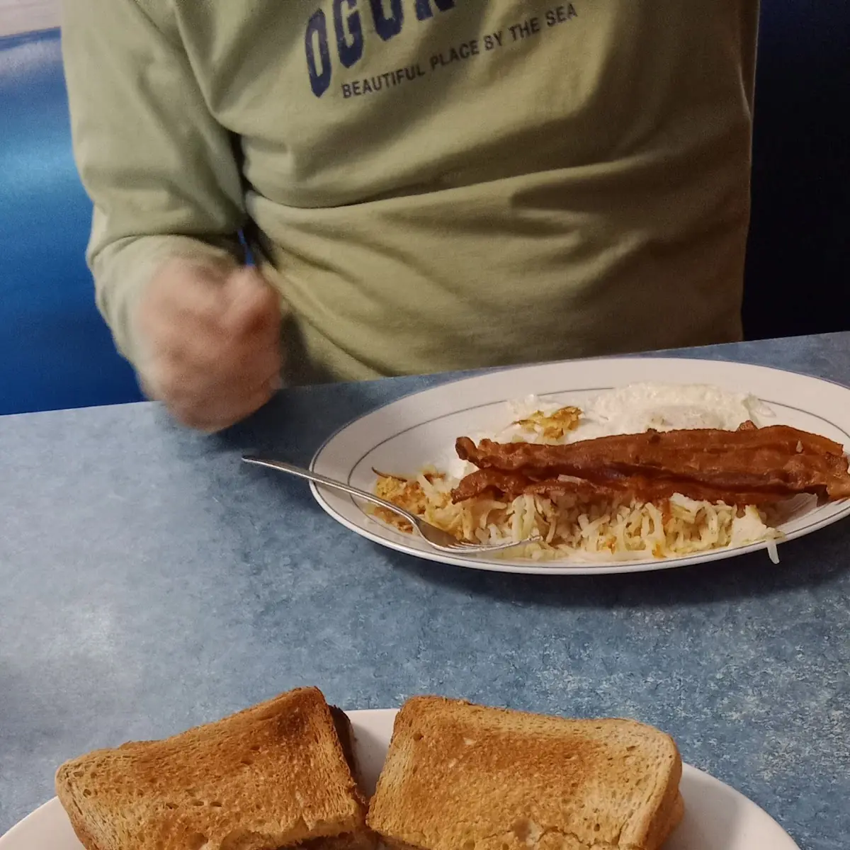 Egg and Protein on Toast with Cheese Sandwich