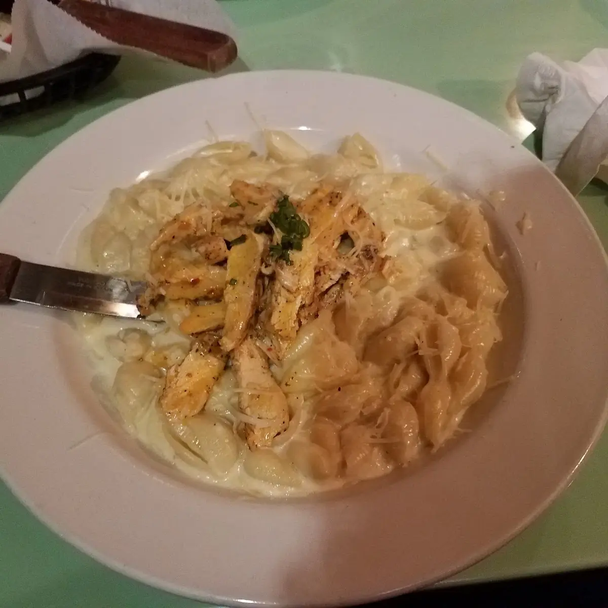 Boom Boom Chicken Alfredo
