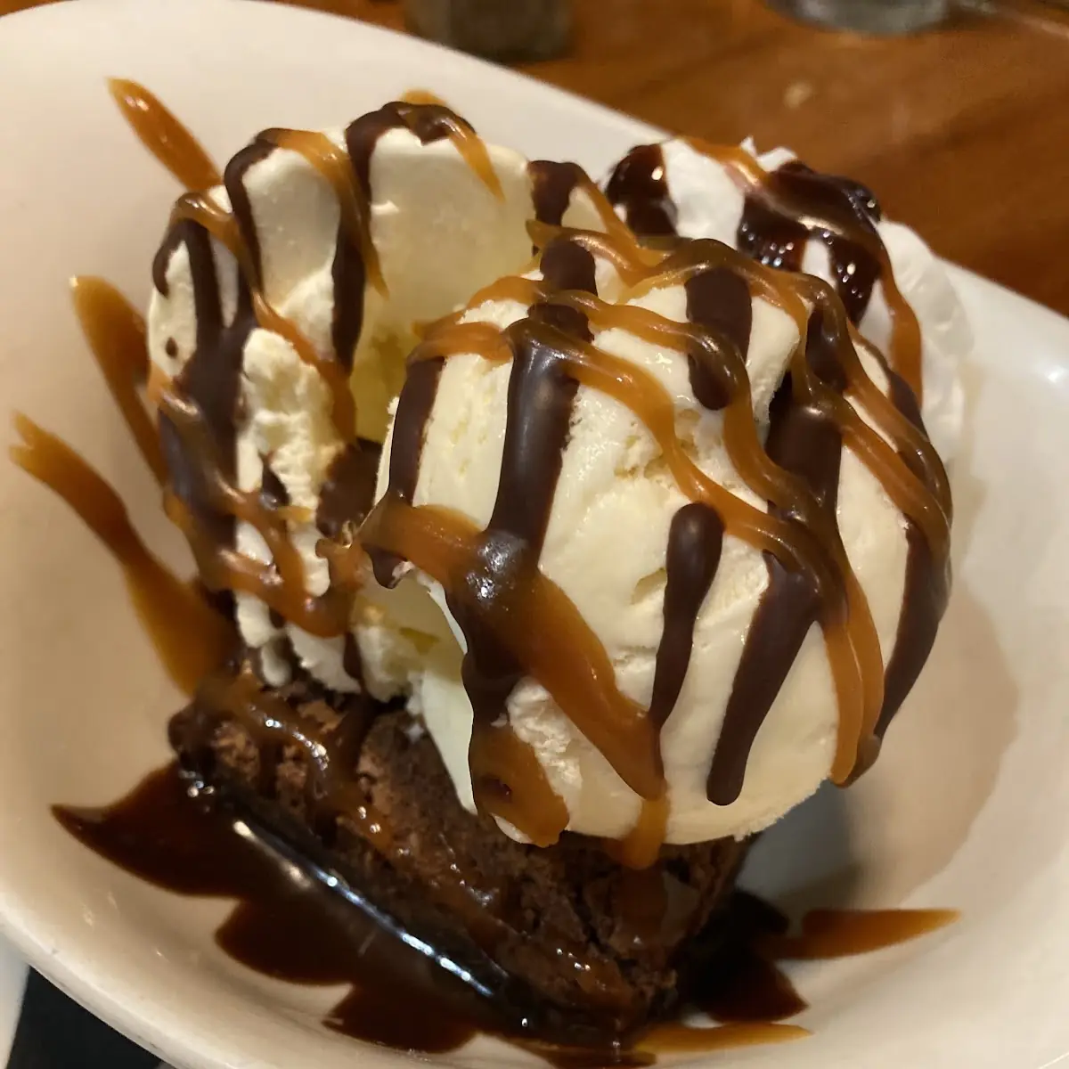 Brownie Sundae