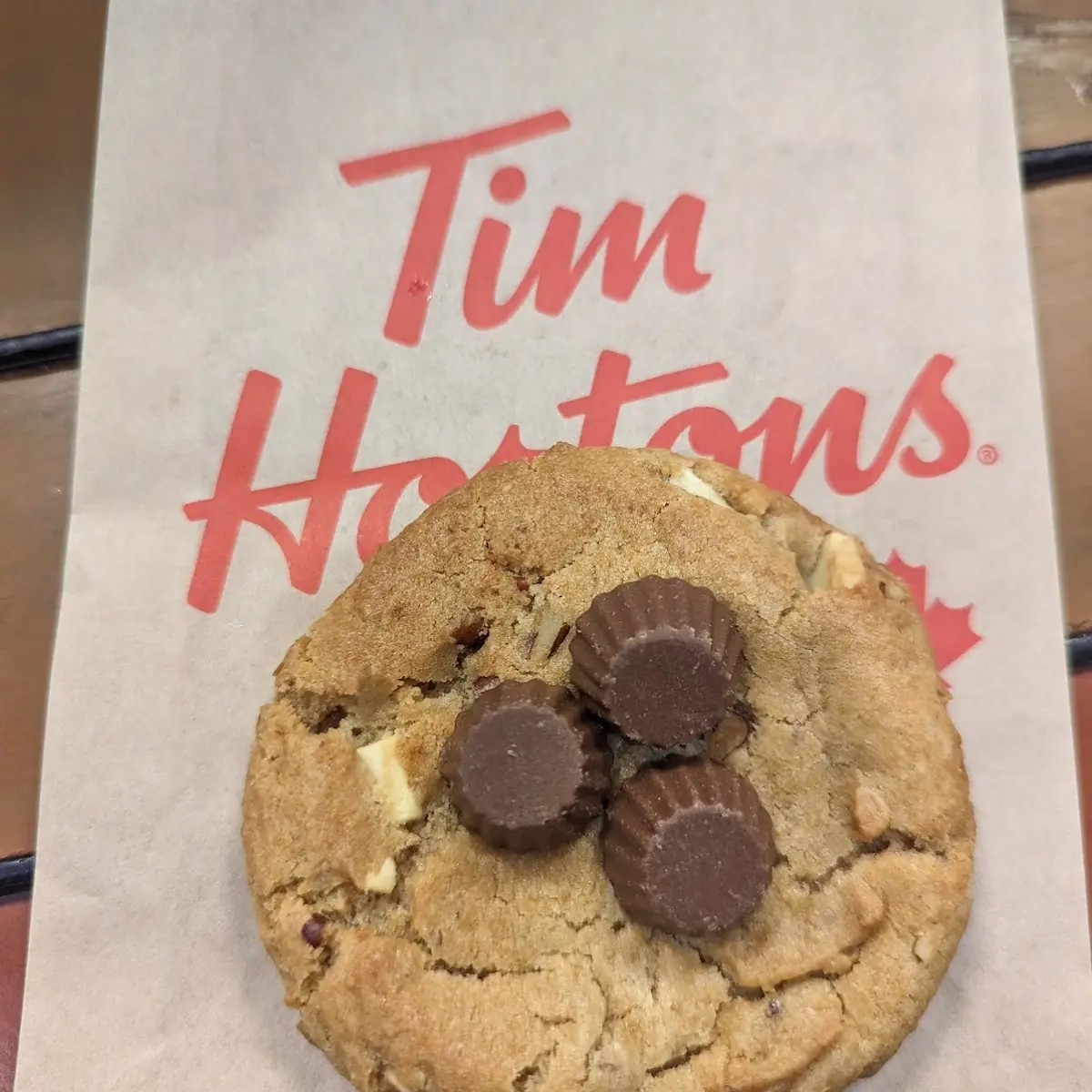Reese Peanut Butter Cookie, Tim Hortons