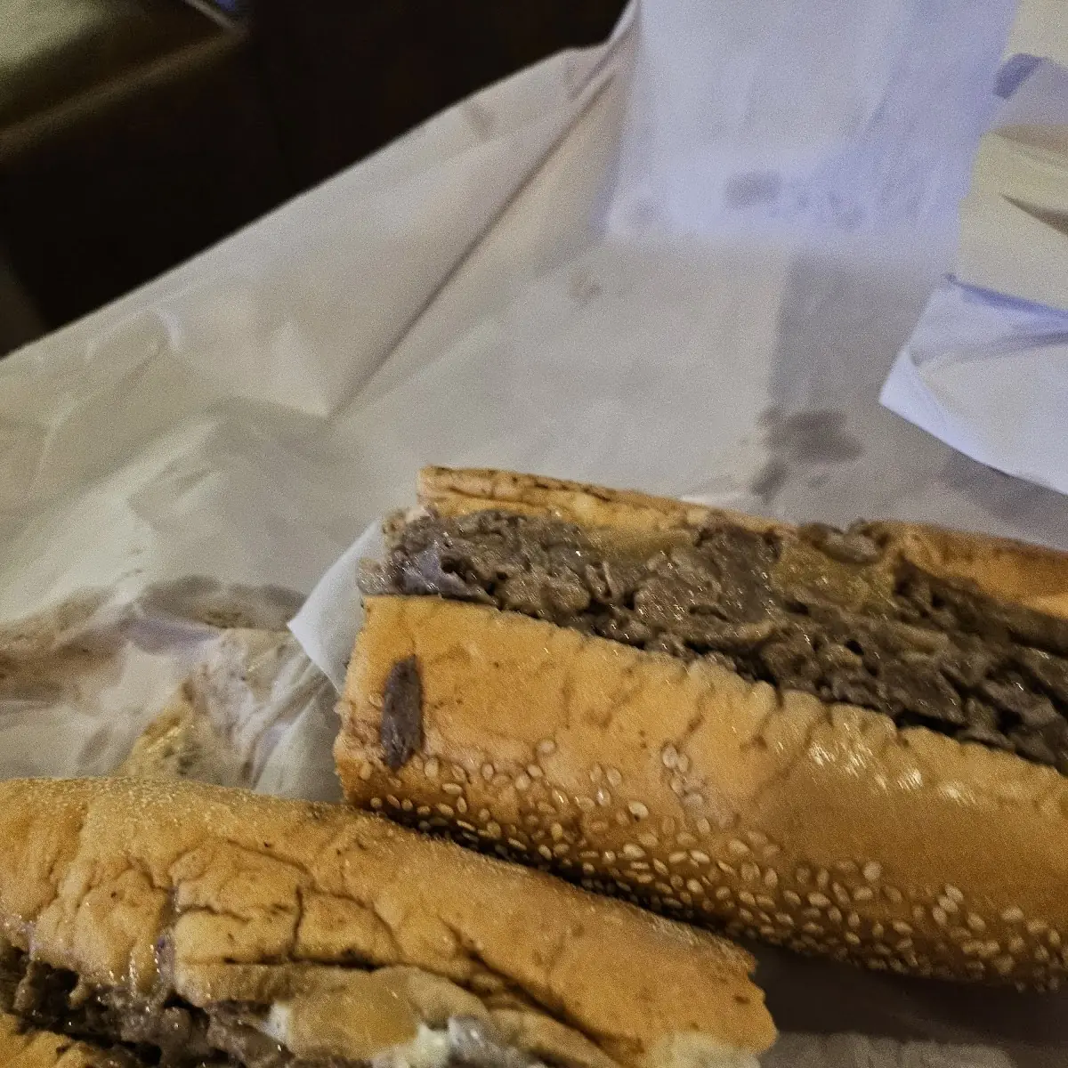 Steak and Cheese Sub Sandwich