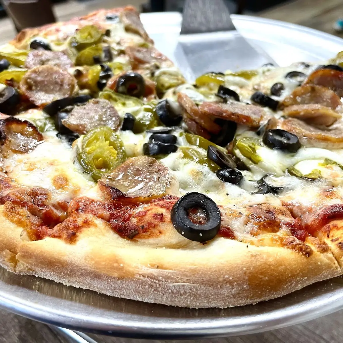 Personal Pizza with Sausage