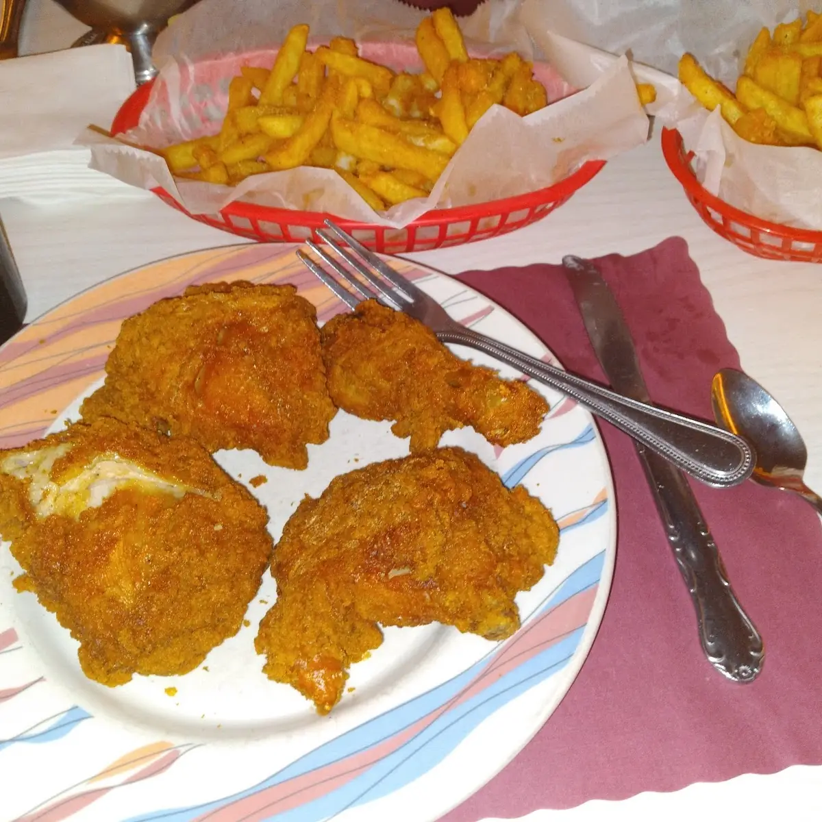 4 Piece Fried Chicken Dinner