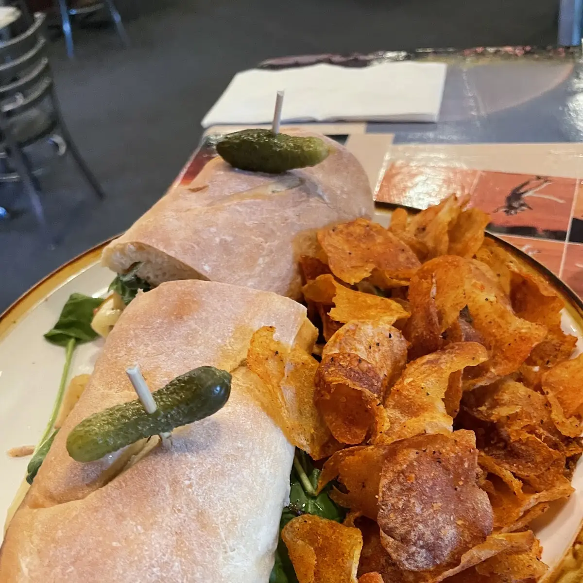 Chicken Apple Brie Sandwich