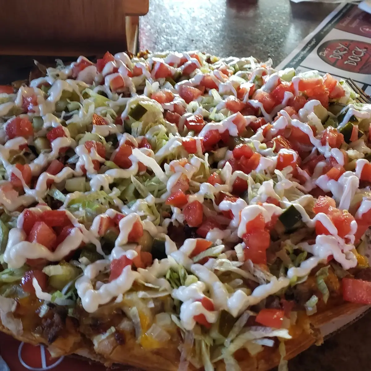 Bacon Cheeseburger Pizza