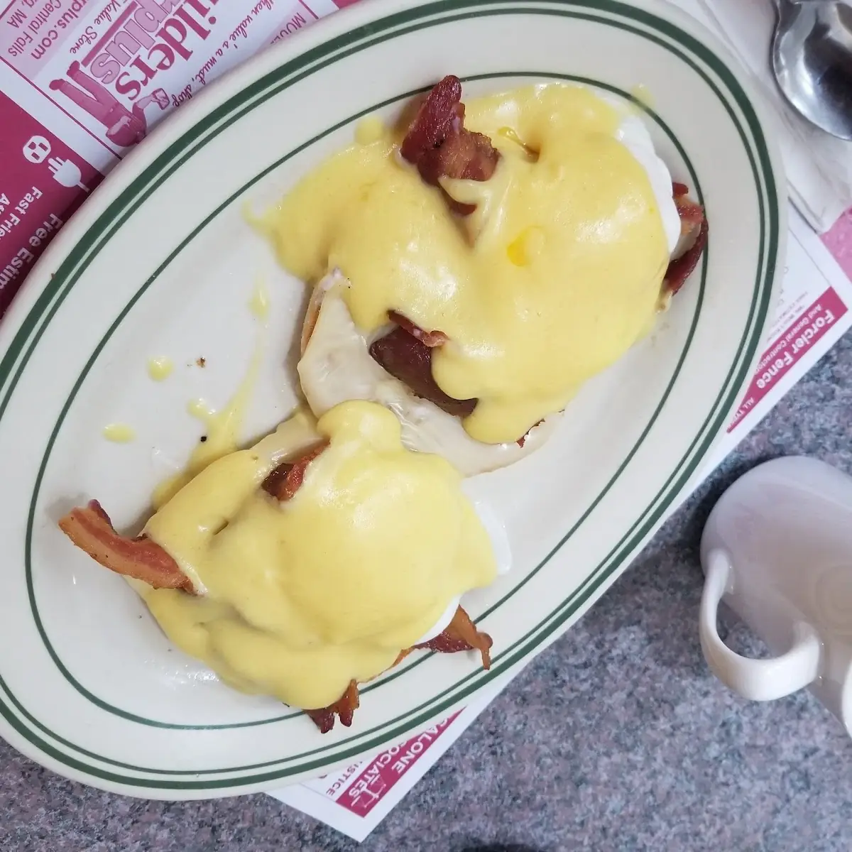Triple Choice Eggs Benedict Scramblers Breakfast Sandwich