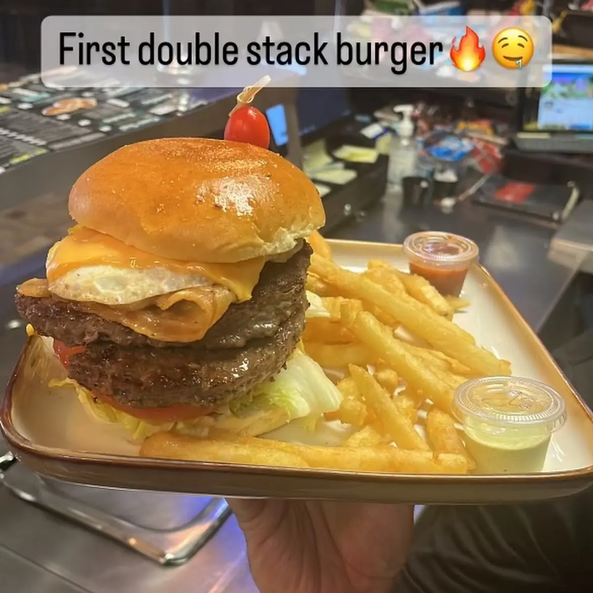 Double Stack Cheese Burger