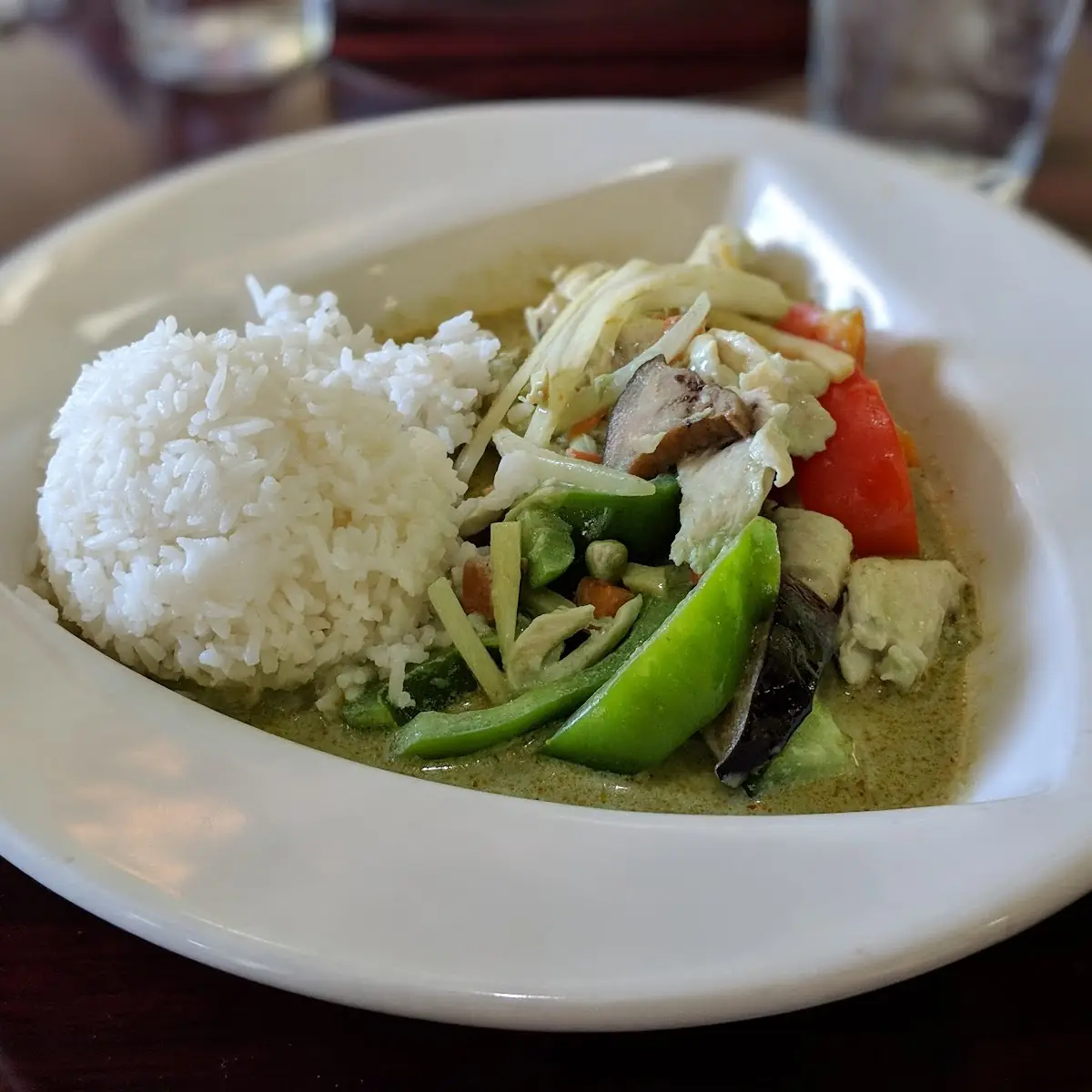 Green Curry Wok Fried Lunch