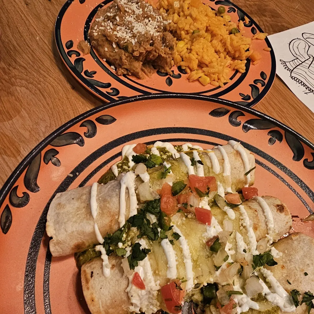 Enchiladas Verdes