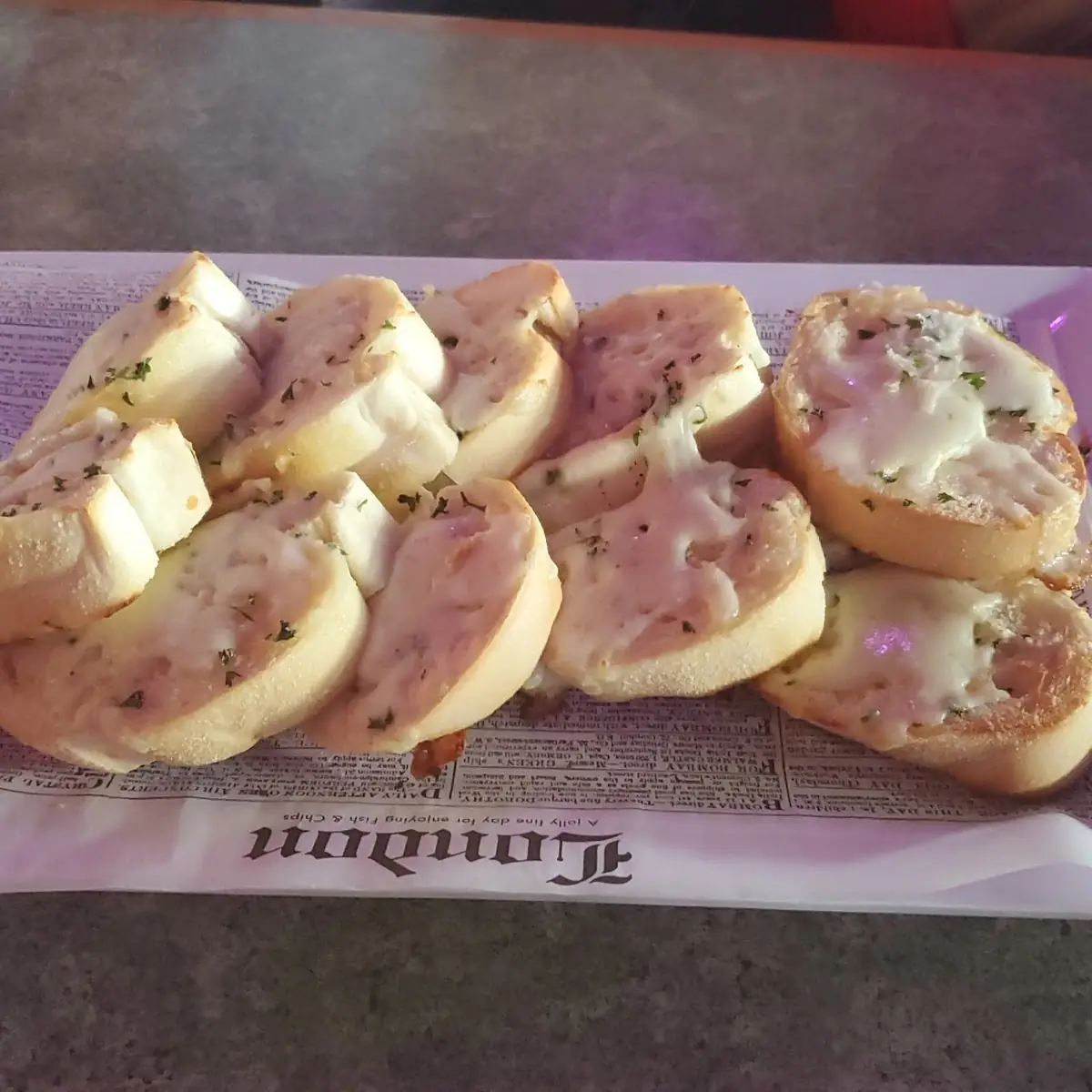 Garlic Bread with Cheese