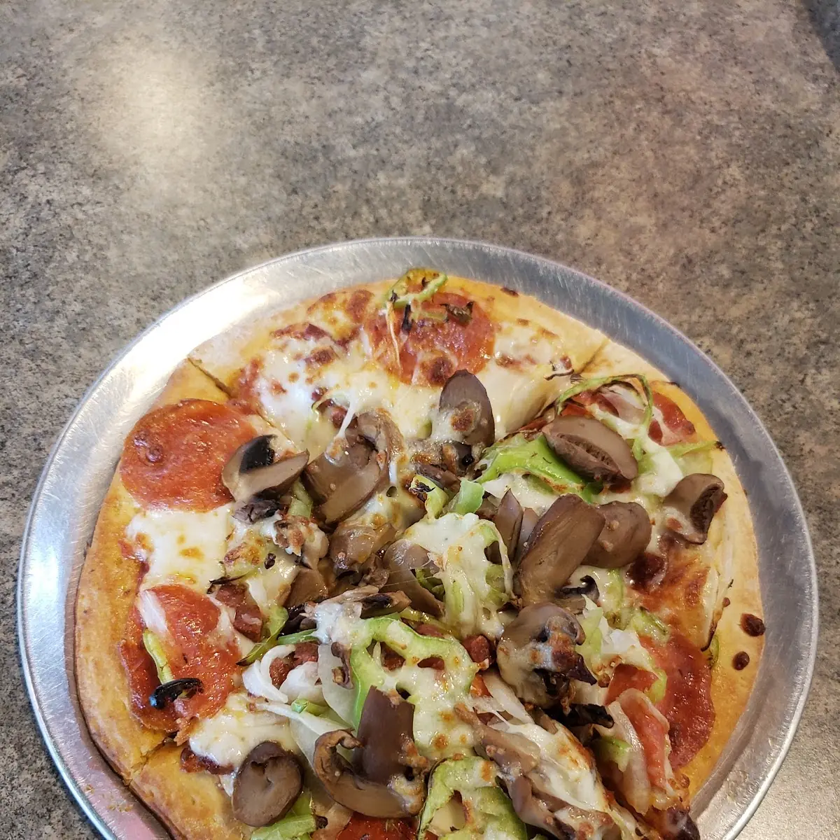 Personal Pizza Supreme Pizza