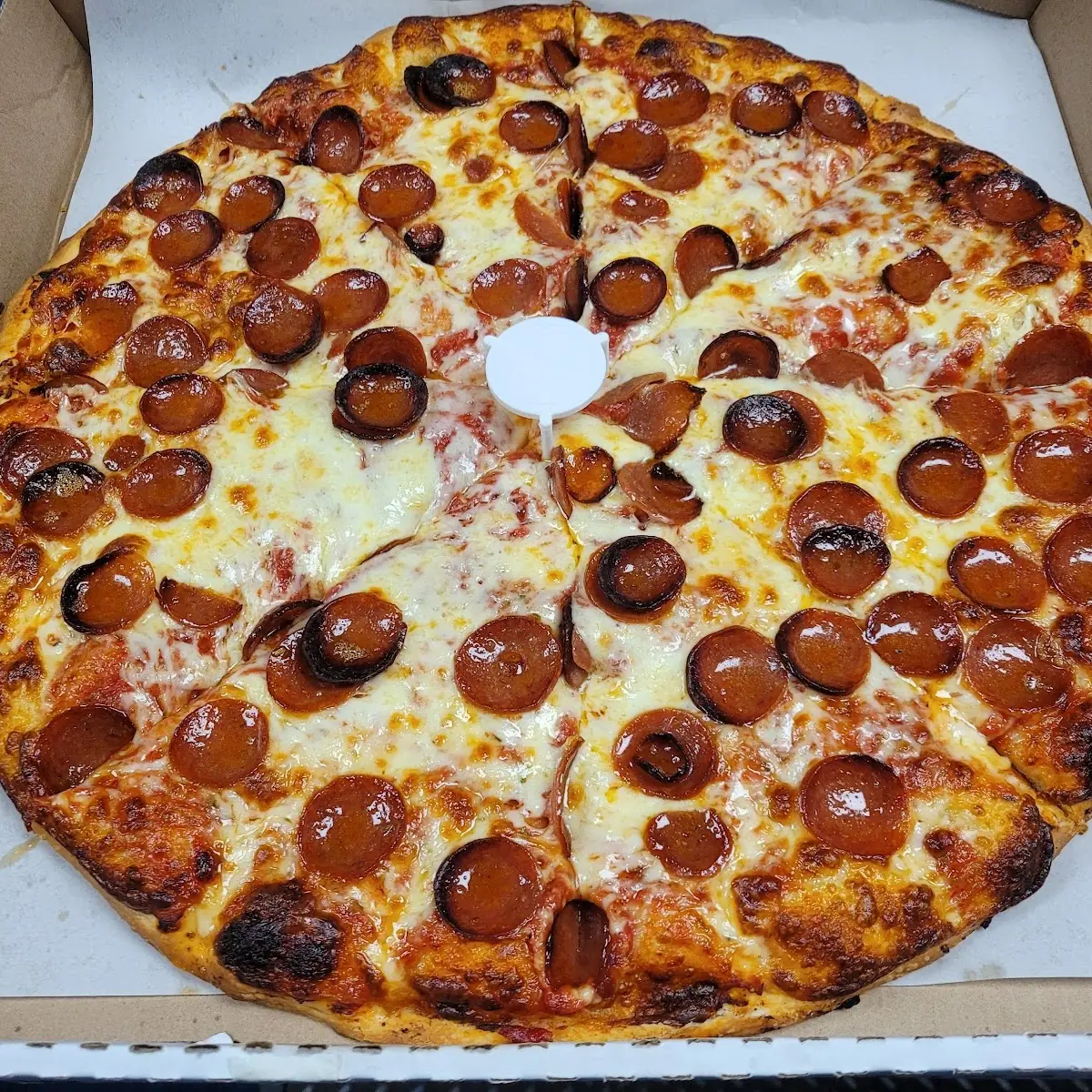 Cheese and Pepperoni Pizza