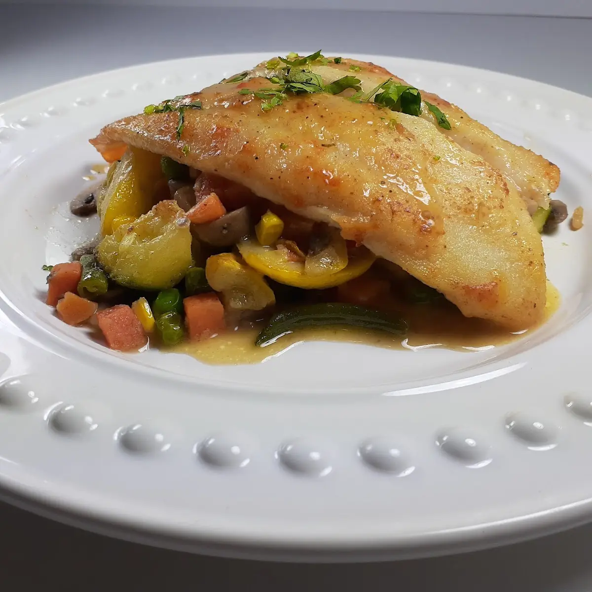 Pollo En Champinones D