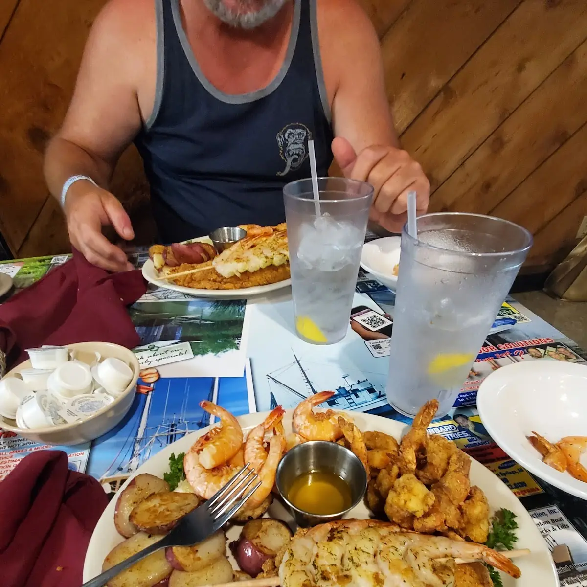 Lunch Fried Seafood Platter