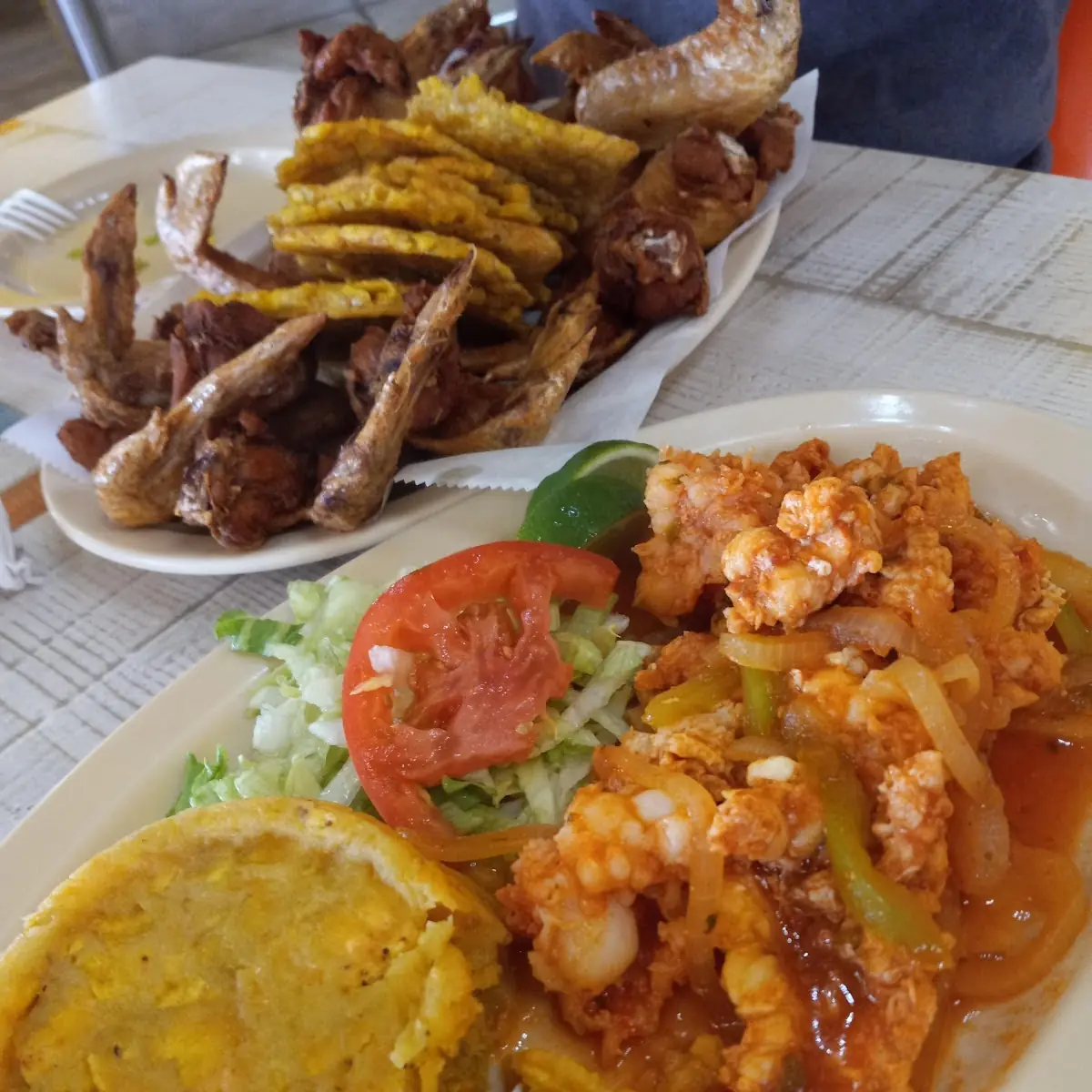 Langosta En Salsa Con Mofongo Y Chimchurri
