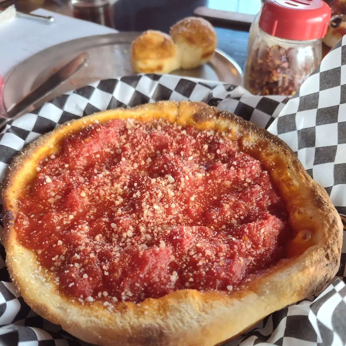 Chicago Style Deep Dish Pizza