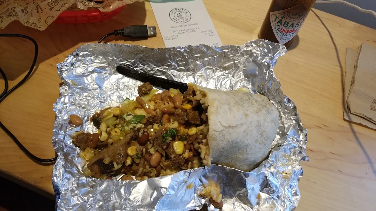 Carne Asada Burrito