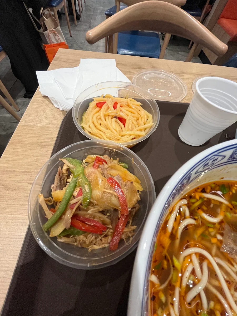 Spicy Cold Beef Slice&Potato Salad, 1919 Lanzhou Beef Noodle (Canberra)