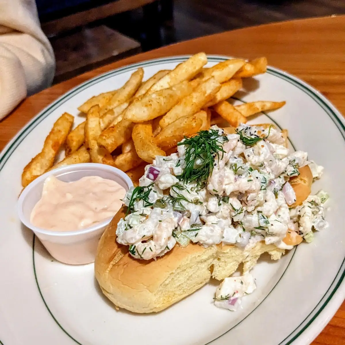 Oregon Bay Shrimp Roll