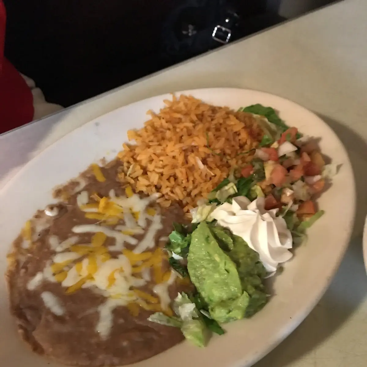 Kids Taco Rice & Beans