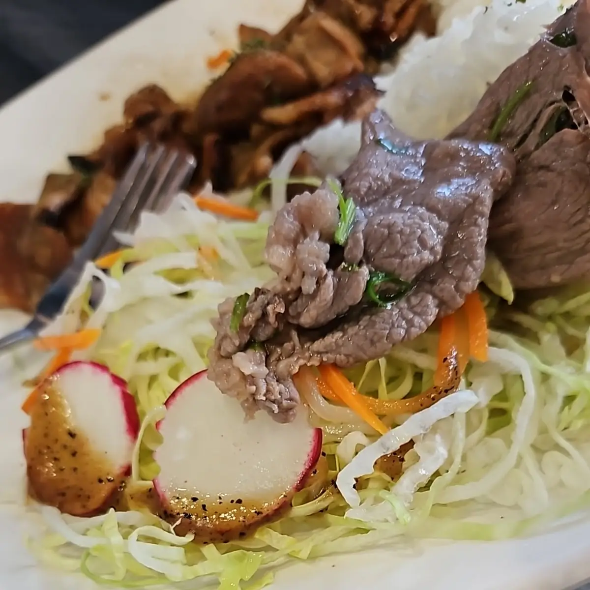 Com Thit Nuong with Salad
