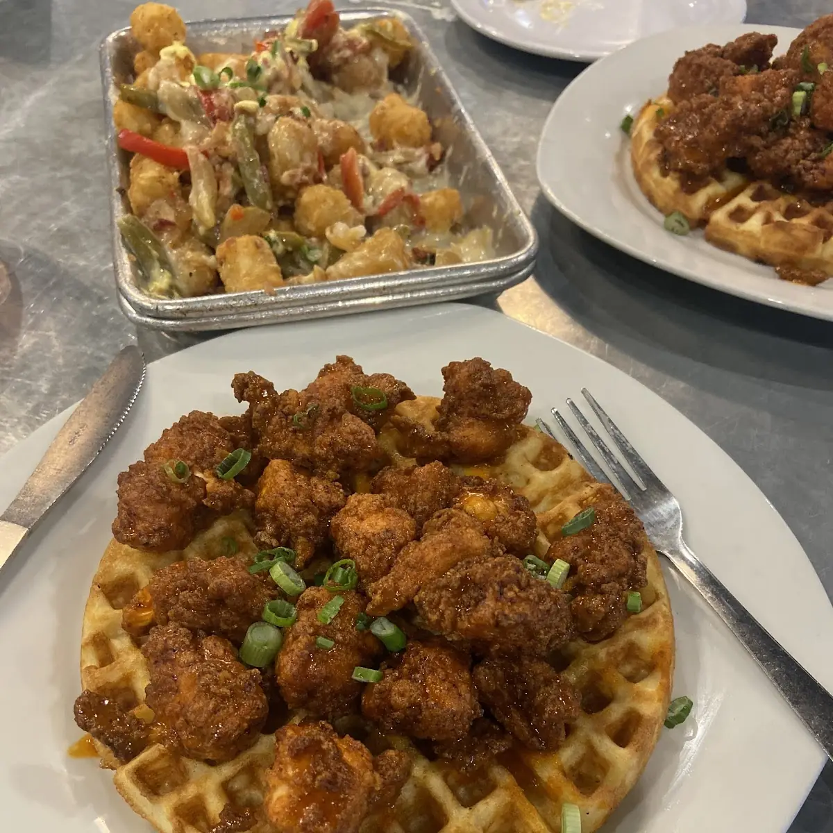 Chicken and Waffles