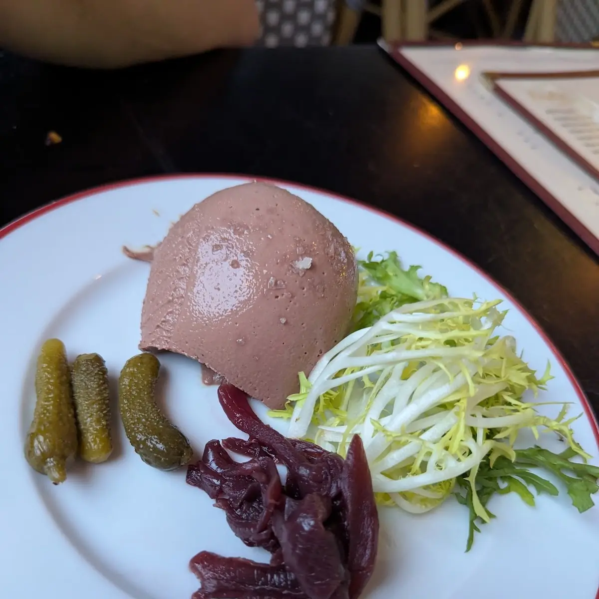 Chicken Liver Mousse a La Poire
