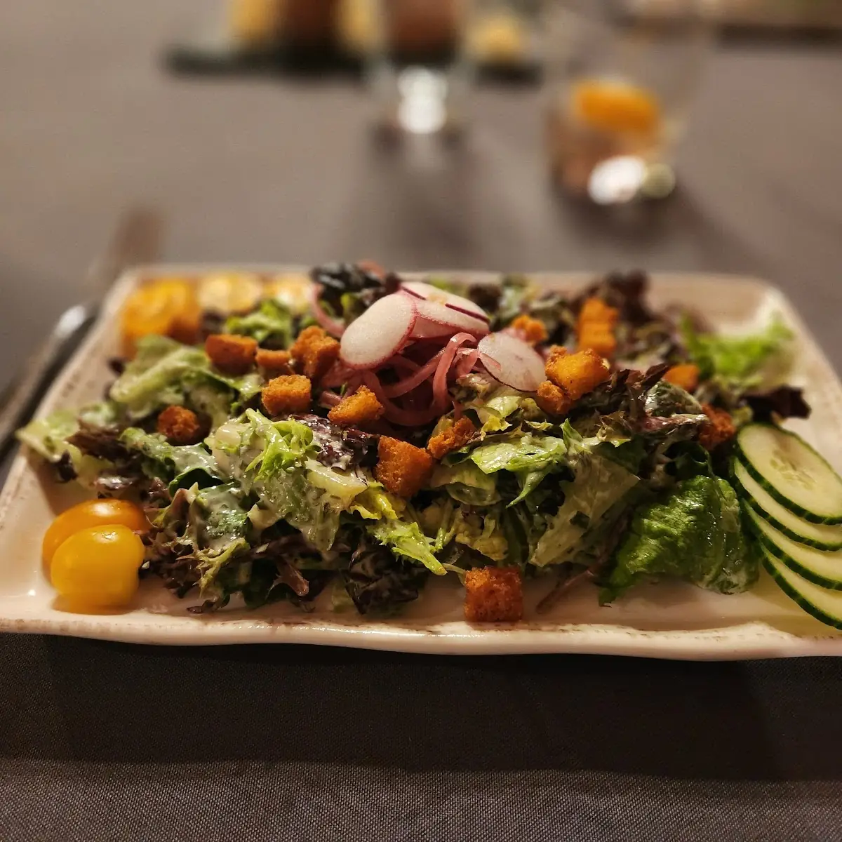 Charred Caesar Salad