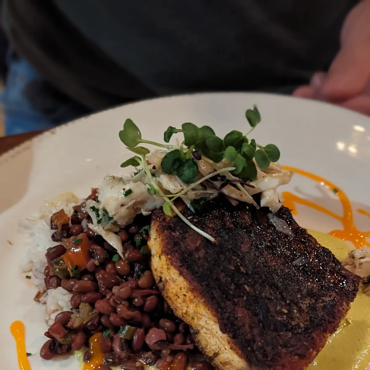 Crispy Pan-Seared Striped Bass