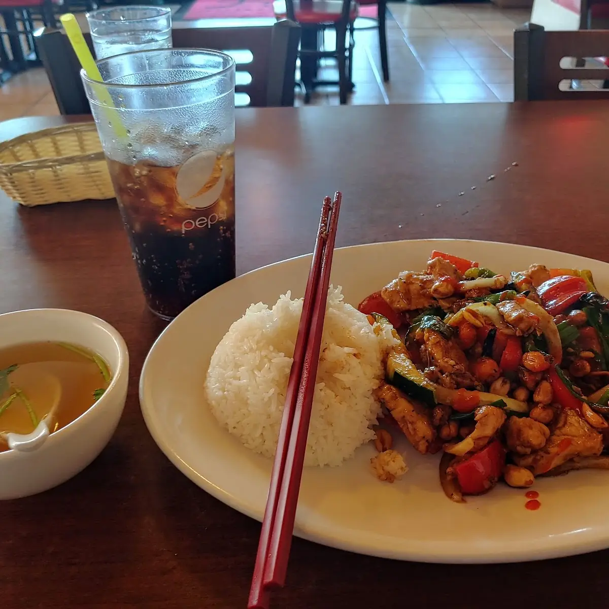 Kung Pao Chicken with Plum Sauce