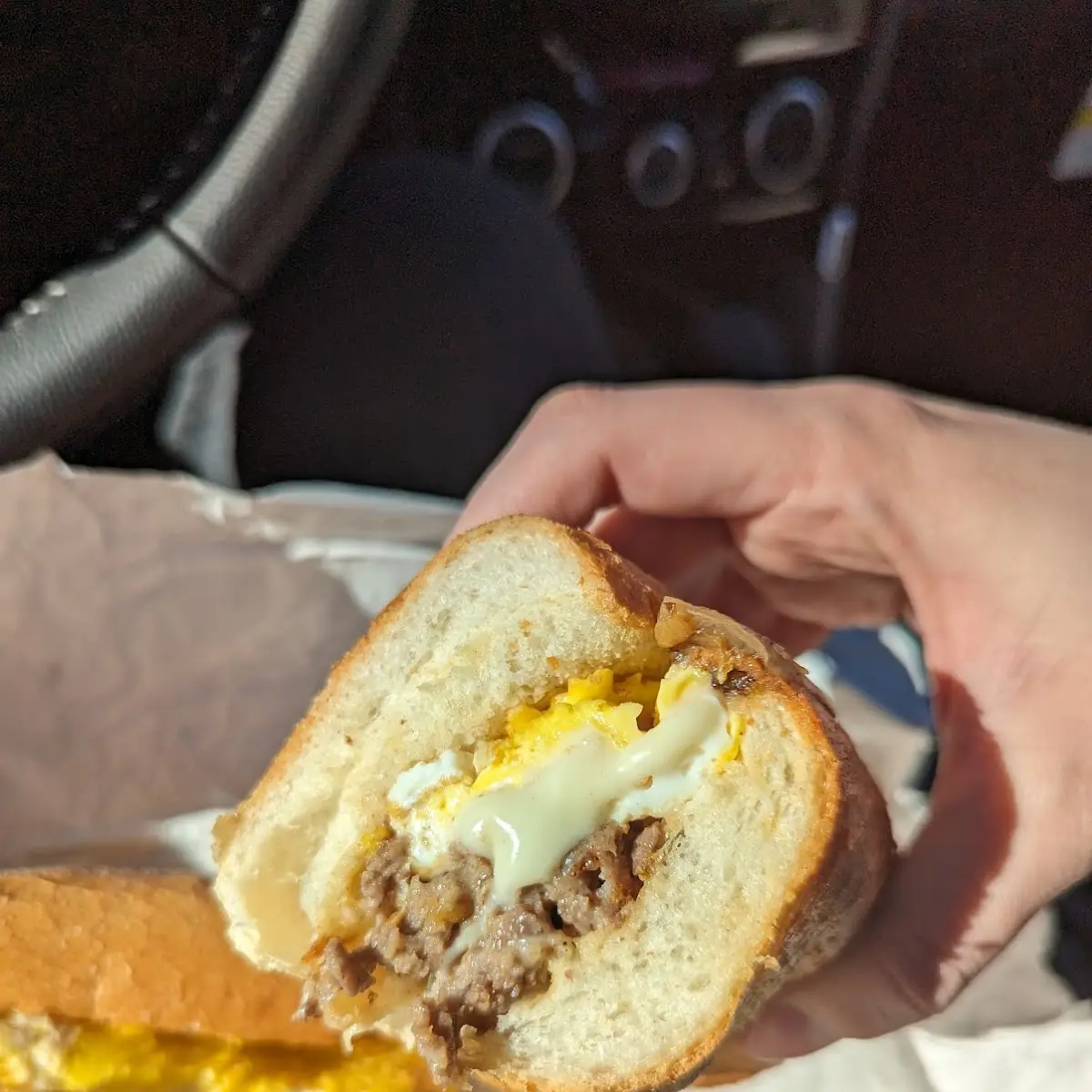 Sausage Egg & Cheese Served All Day