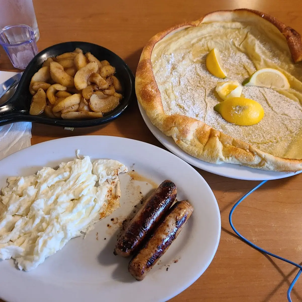 Classic German Pancake Combo