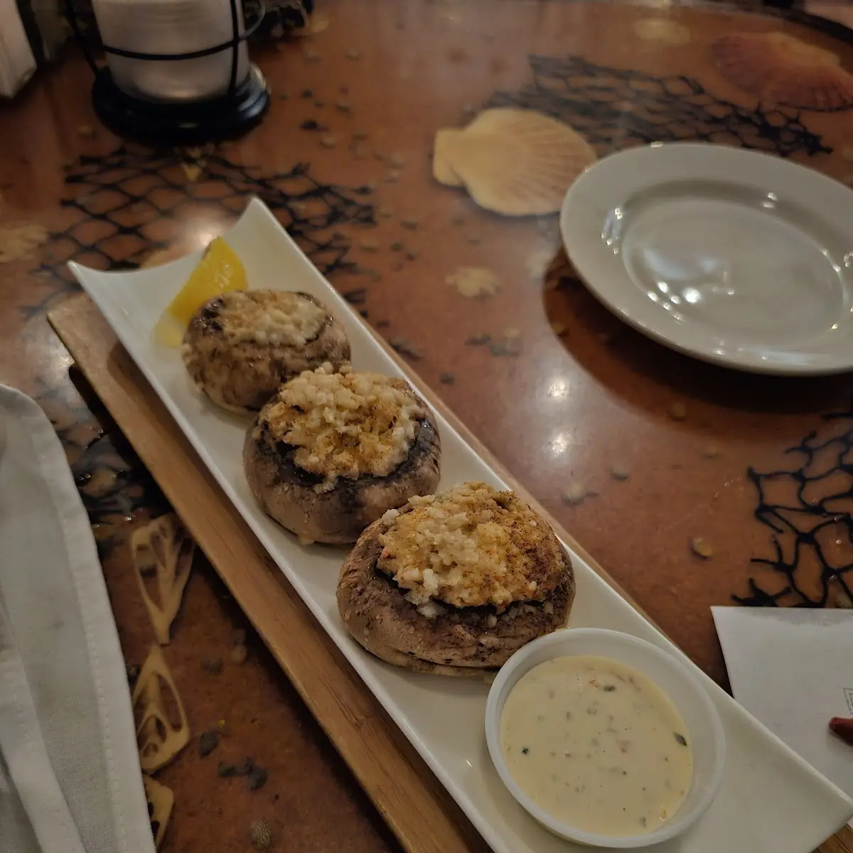 Crab Stuffed Mushrooms