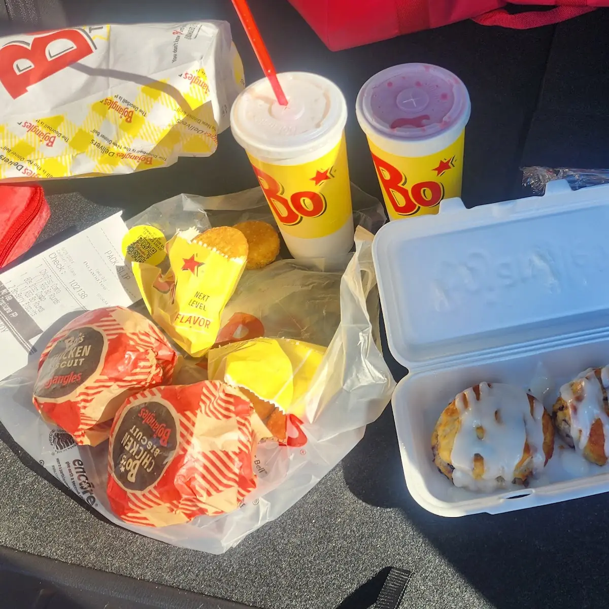 2 1 Combo and Blueberry Muffin
