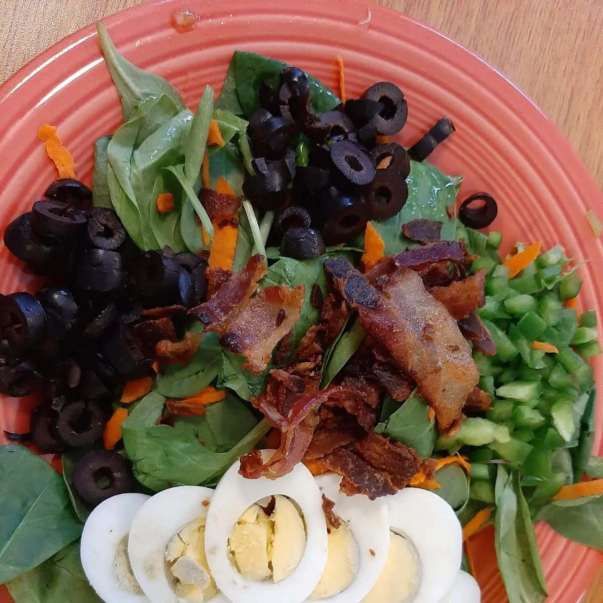 Spinach Salad with Bacon