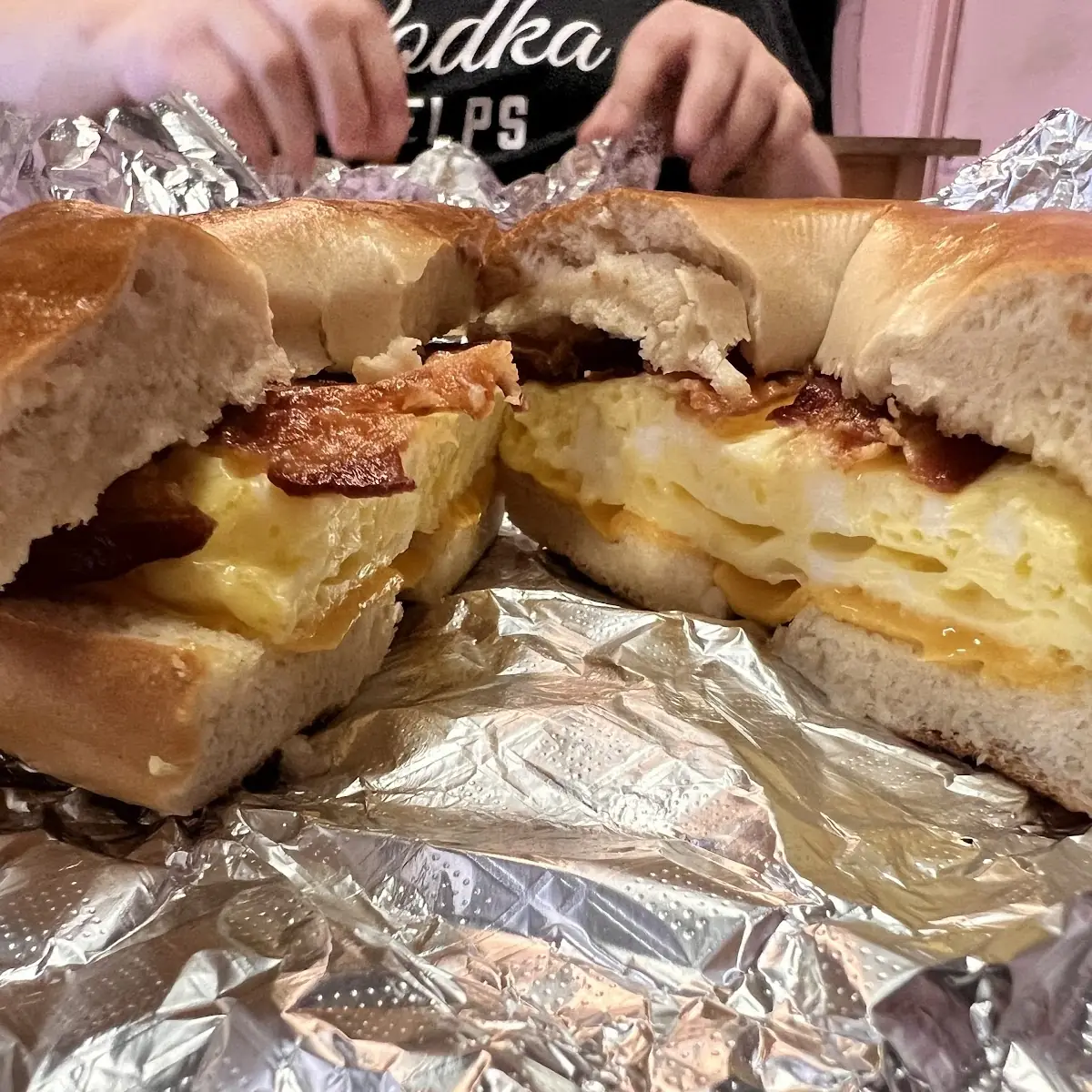Ham Egg and Cheese