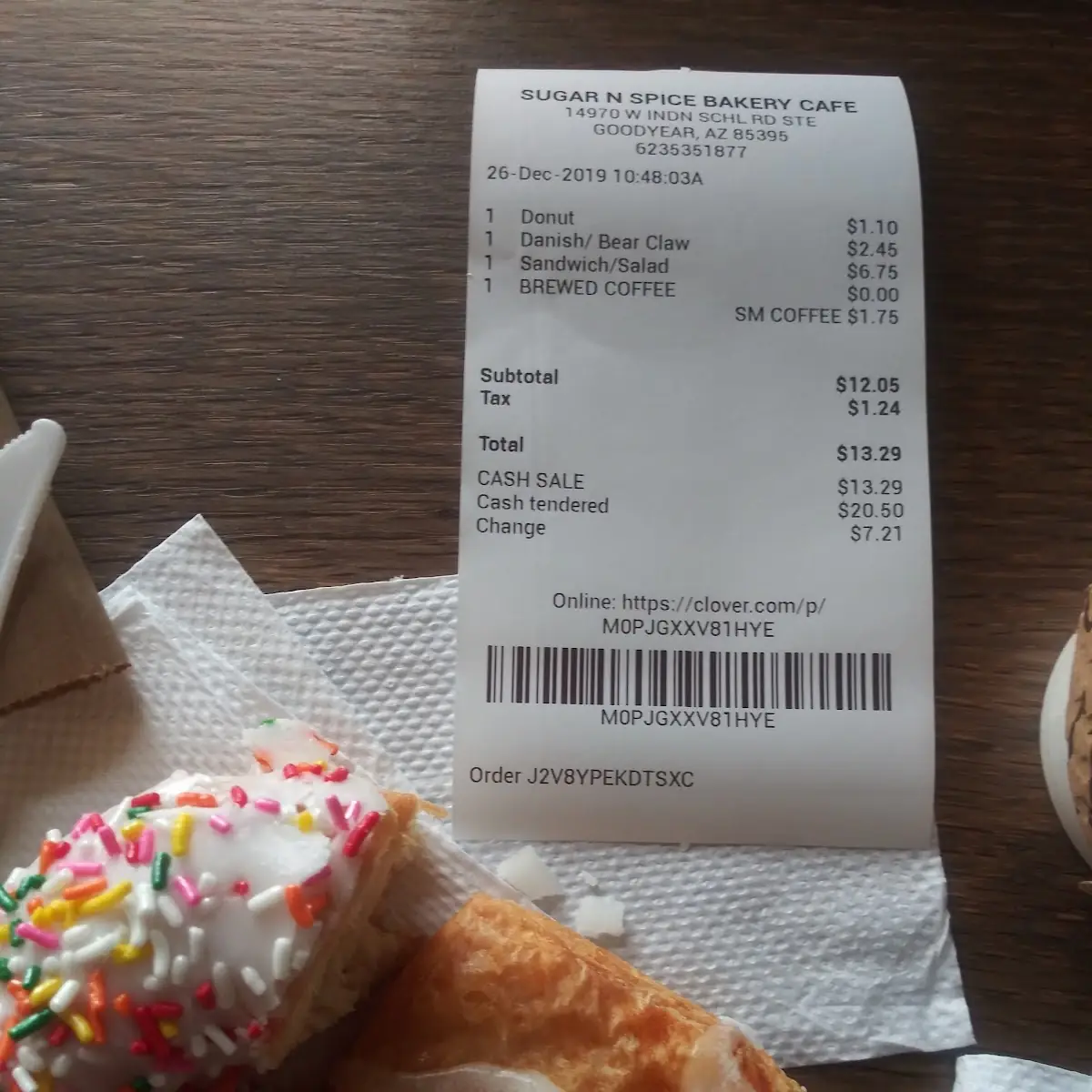 Vanilla Donuts with Rainbow Sprinkles